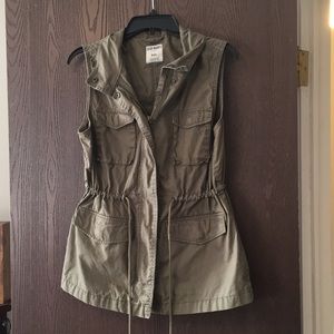 Army-Green Utility Vest